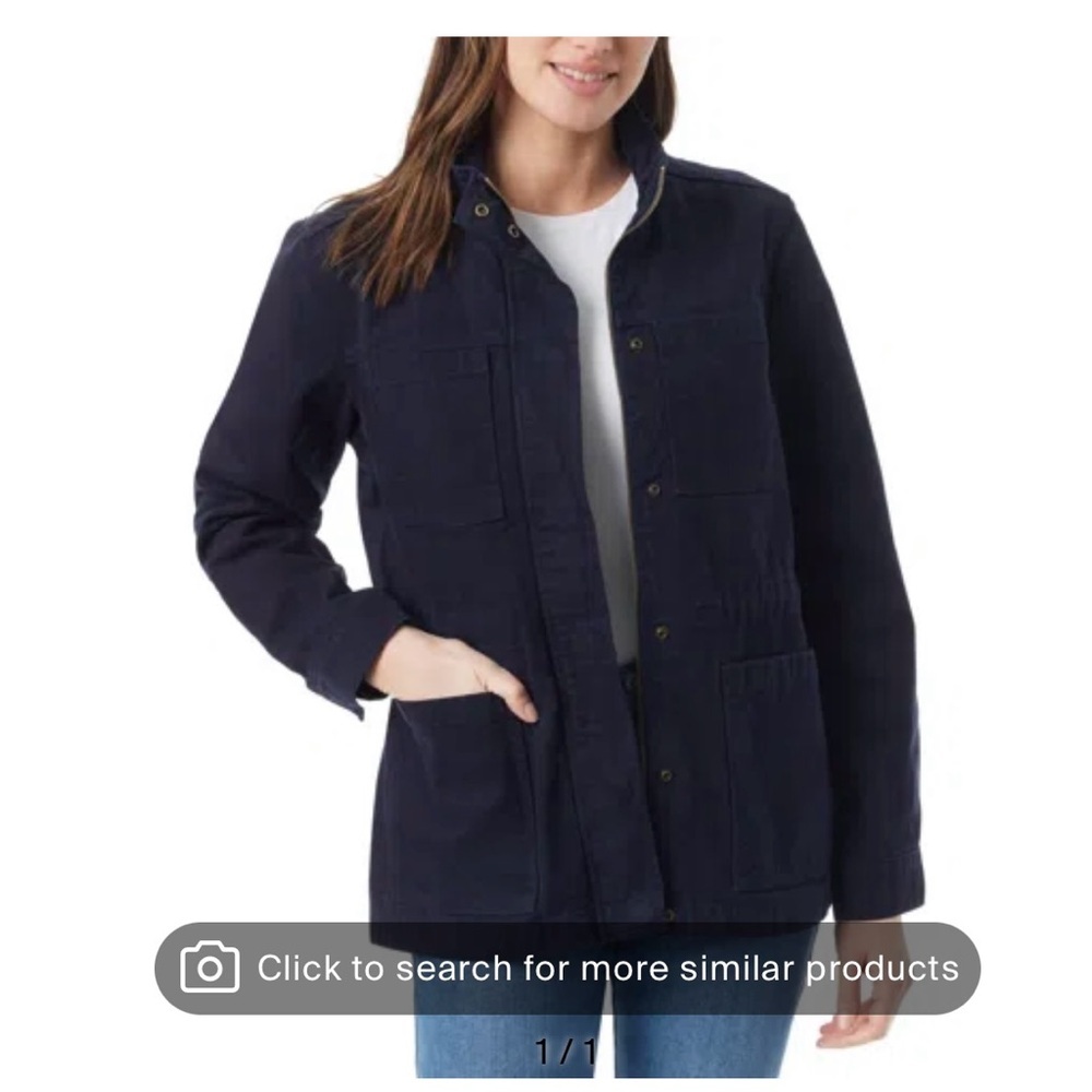 Gloria Vanderbilt Anorak Utility Jacket NEW - Picture 3 of 3